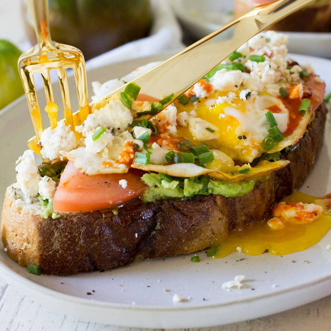 Guacamole Egg & Toast